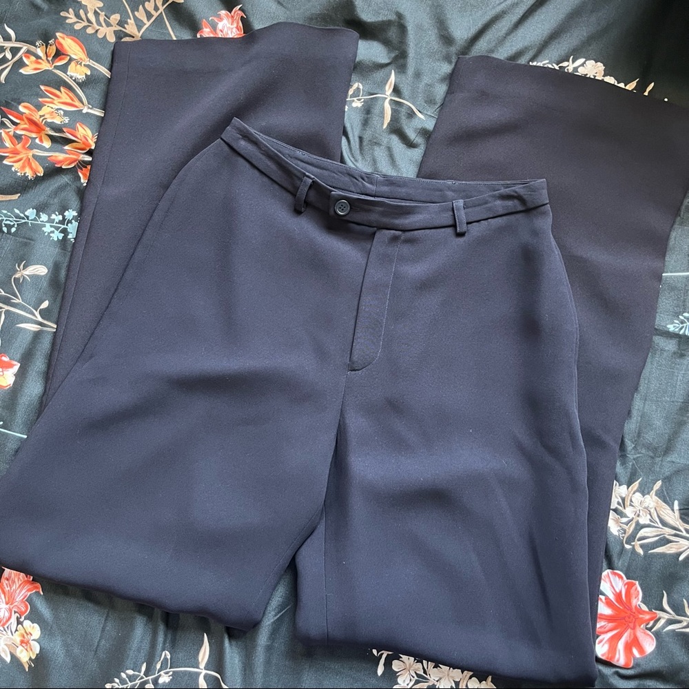 **SOLD** I.N.C. Navy Wideleg Trousers